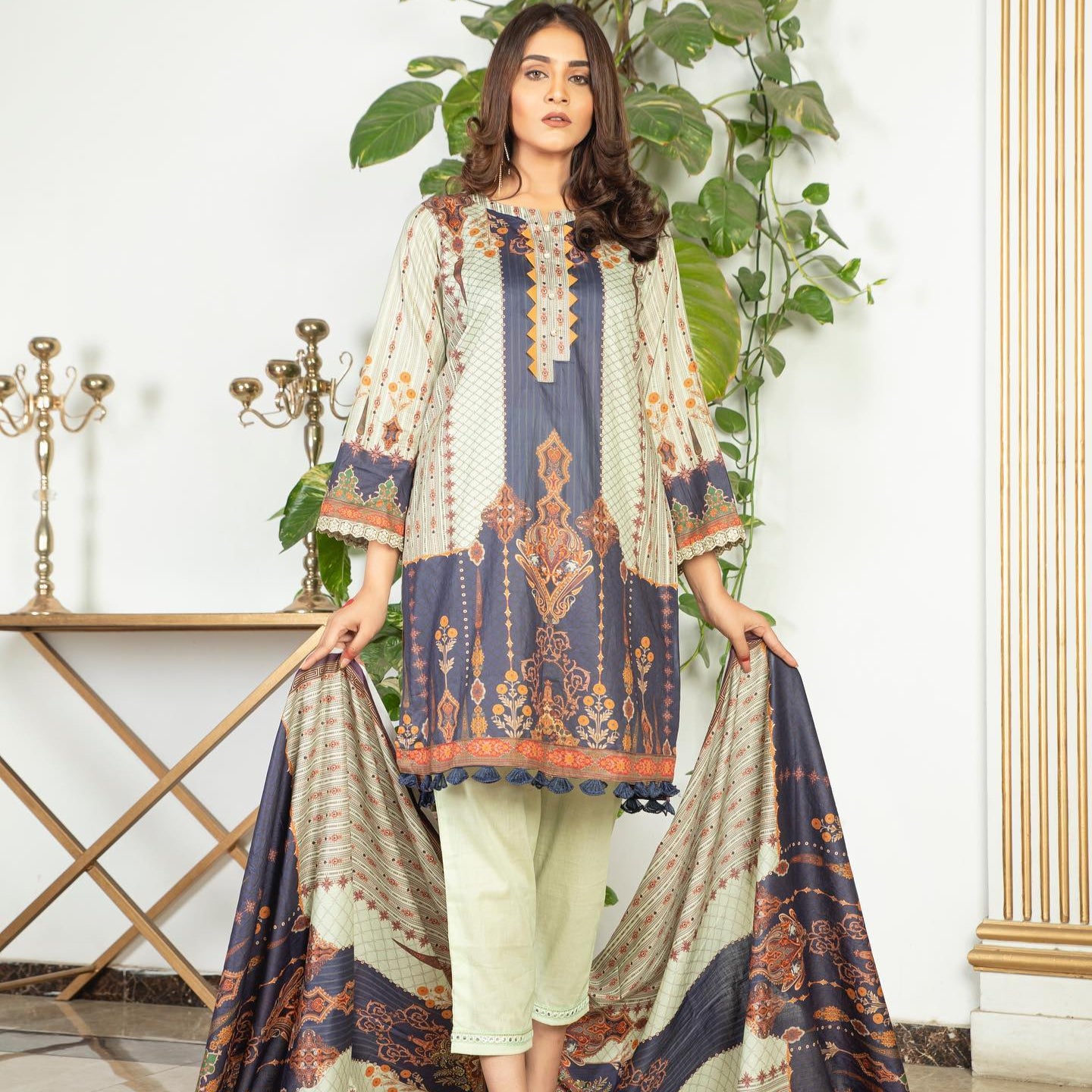 Gul e Nasreen Unstitched lawn collection