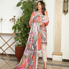 'GUL E NASREEN' Printed lawn collection.